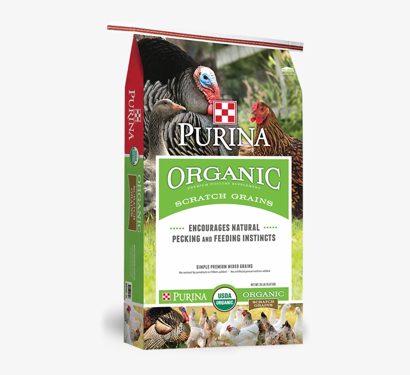 Purina® Organic Scratch Grains - Galliformes, transparent png #8069272