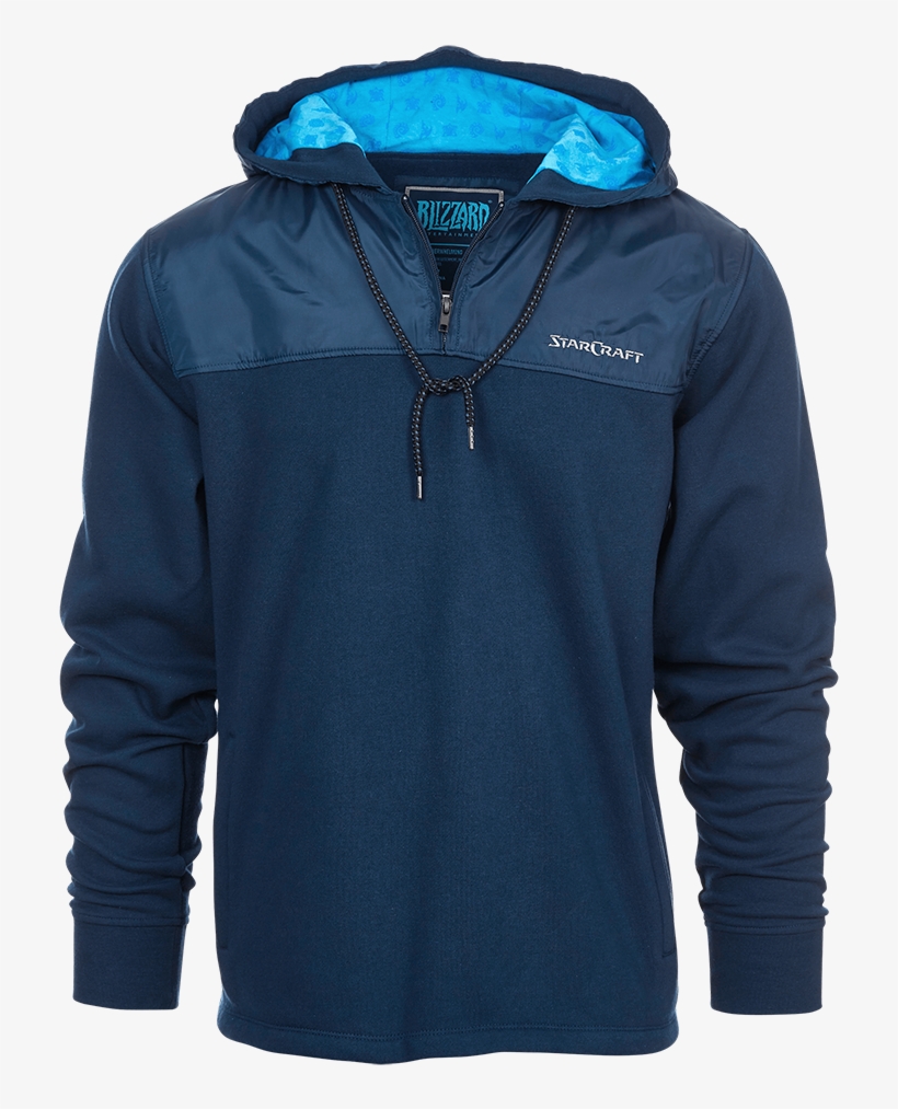 You've Asked For Them And They're Finally Here Rep - Starcraft Half Zip Hooded Pullover, transparent png #8069422