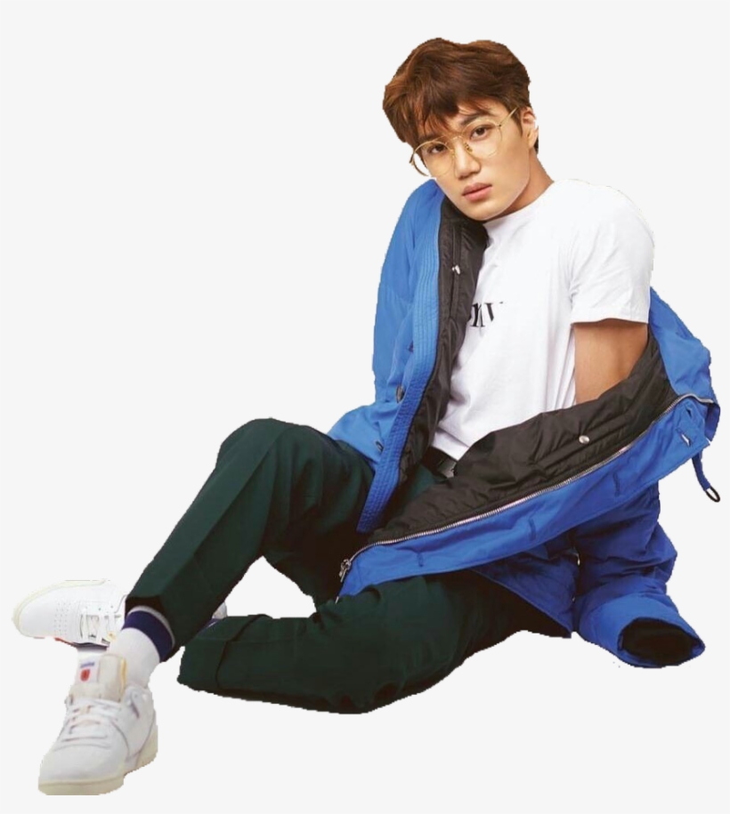 Exo Sticker - Jongin Lined Magazine, transparent png #8069773
