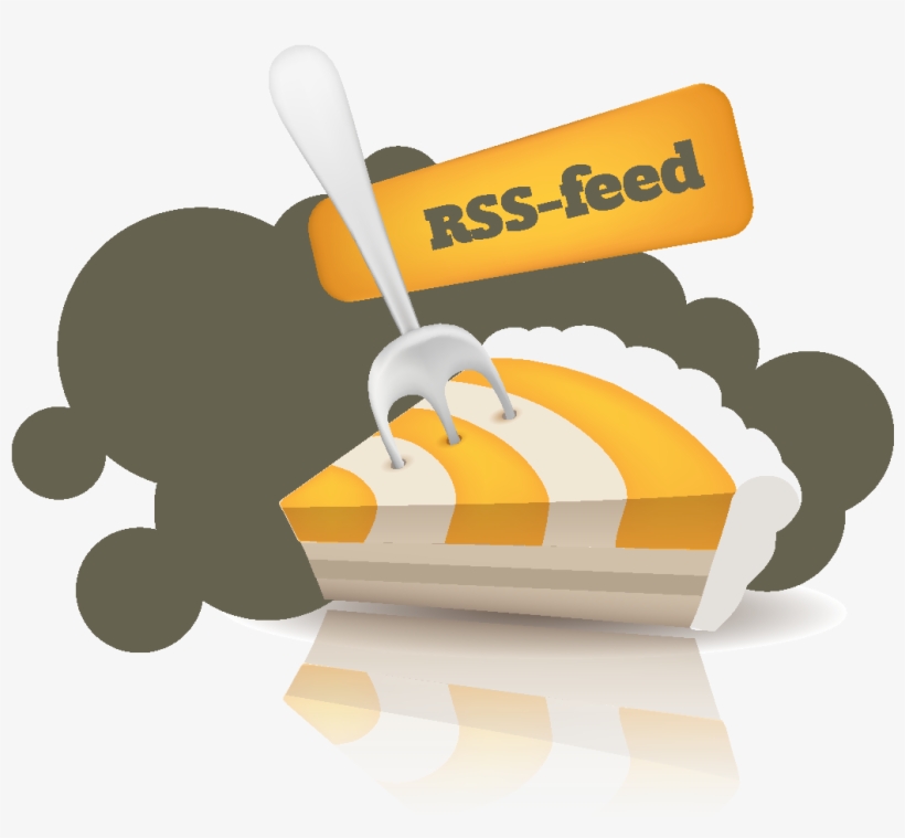 Feed Web Adobe To Cute Dessert Material Clipart - Rss Feed, transparent png #8069820