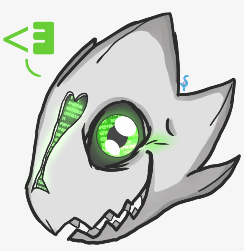 Have A Cute Chibi Gasterblaster^^ I Made It Once For - Cartoon, transparent png #8070555