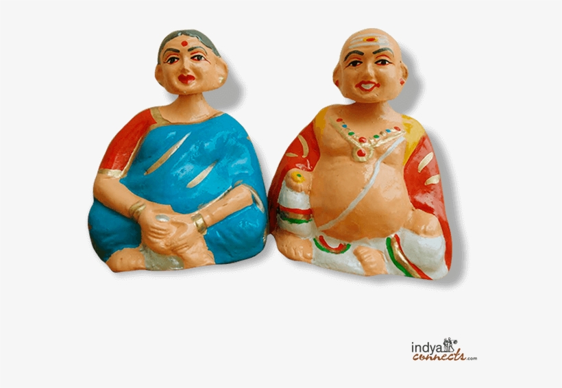 Tanjore Chettiar Doll - Chettiar Bommai Png, transparent png #8070796