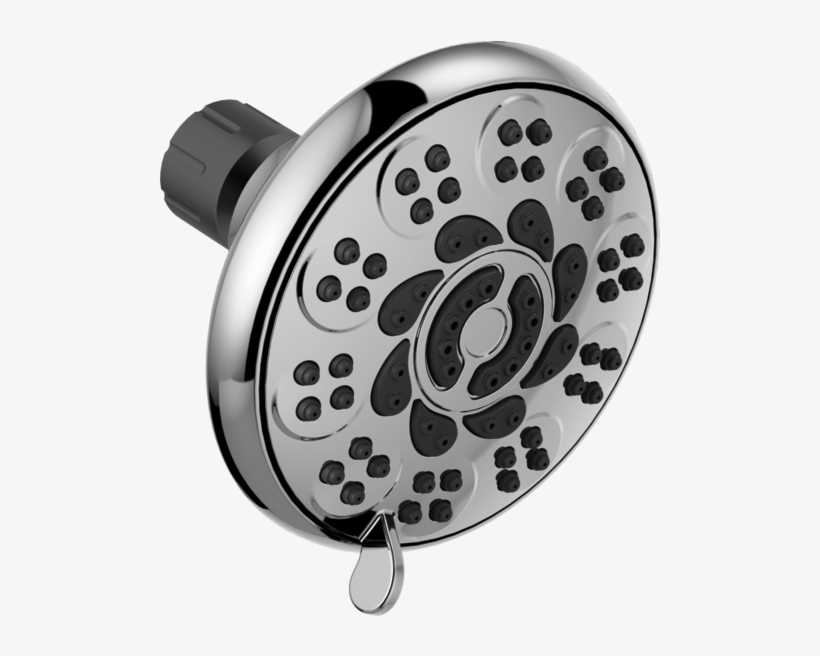 6-setting Shower Head - Shower Head, transparent png #8071066