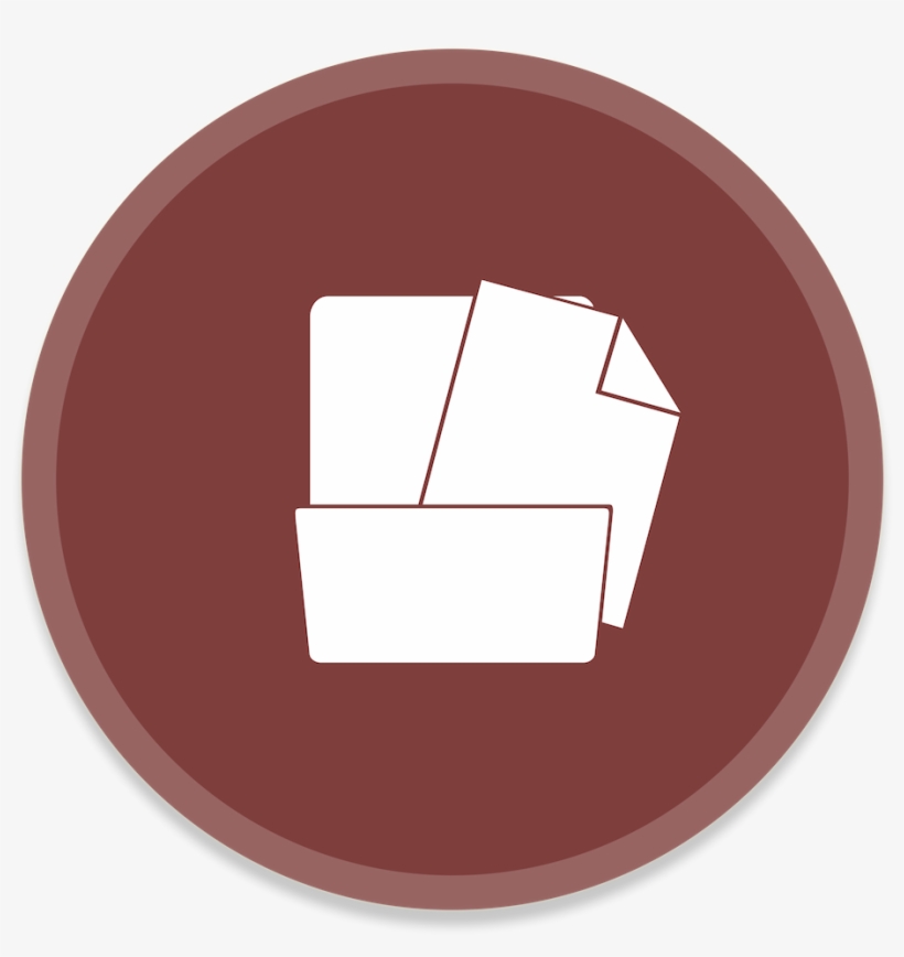 Unarchiver Icon - Circle, transparent png #8071817