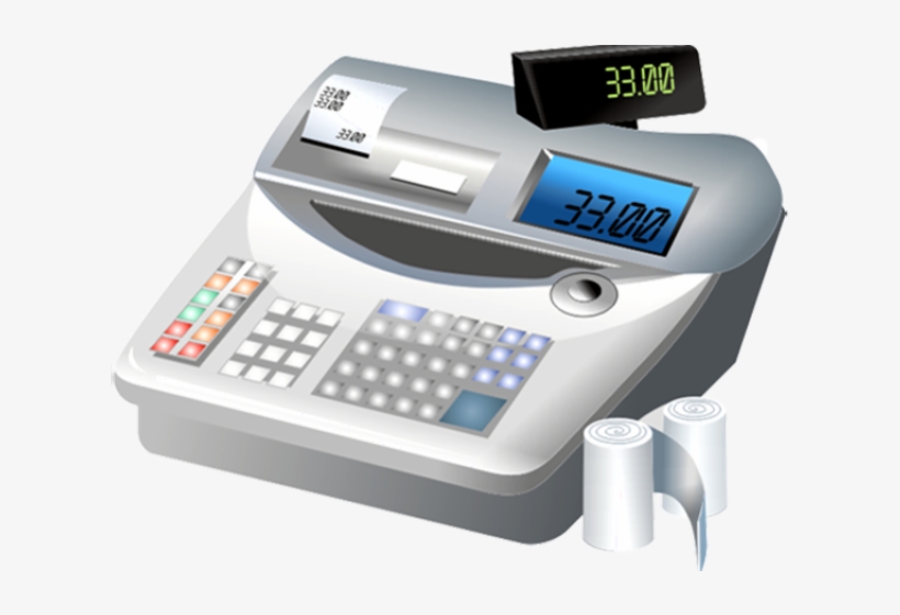 Machine Clipart Cashier - Cash Register Icon, transparent png #8072025