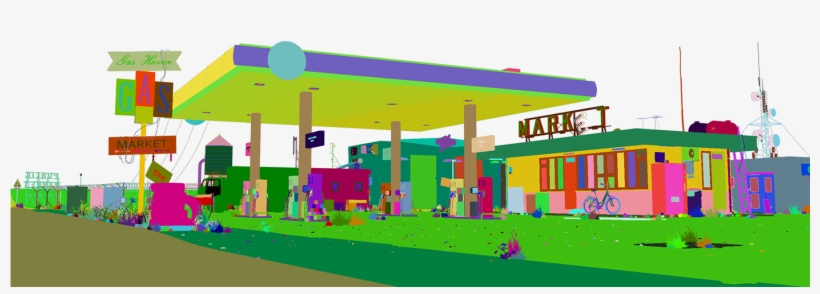 Gas Station, transparent png #8072713