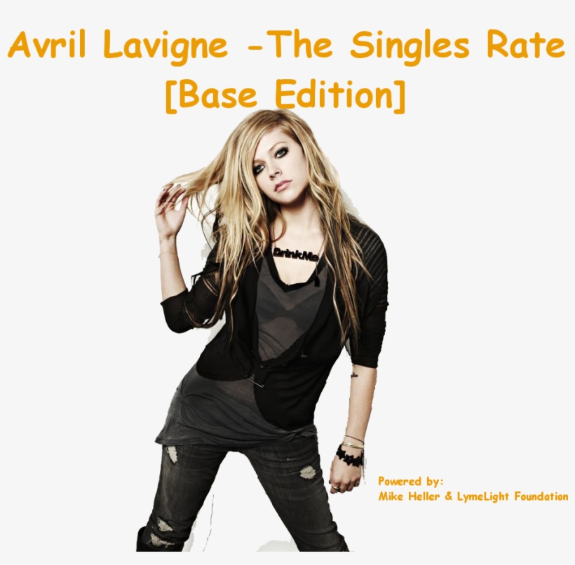 Welcome To The Avril Lavigne - Avril Lavigne Body Size, transparent png #8073356