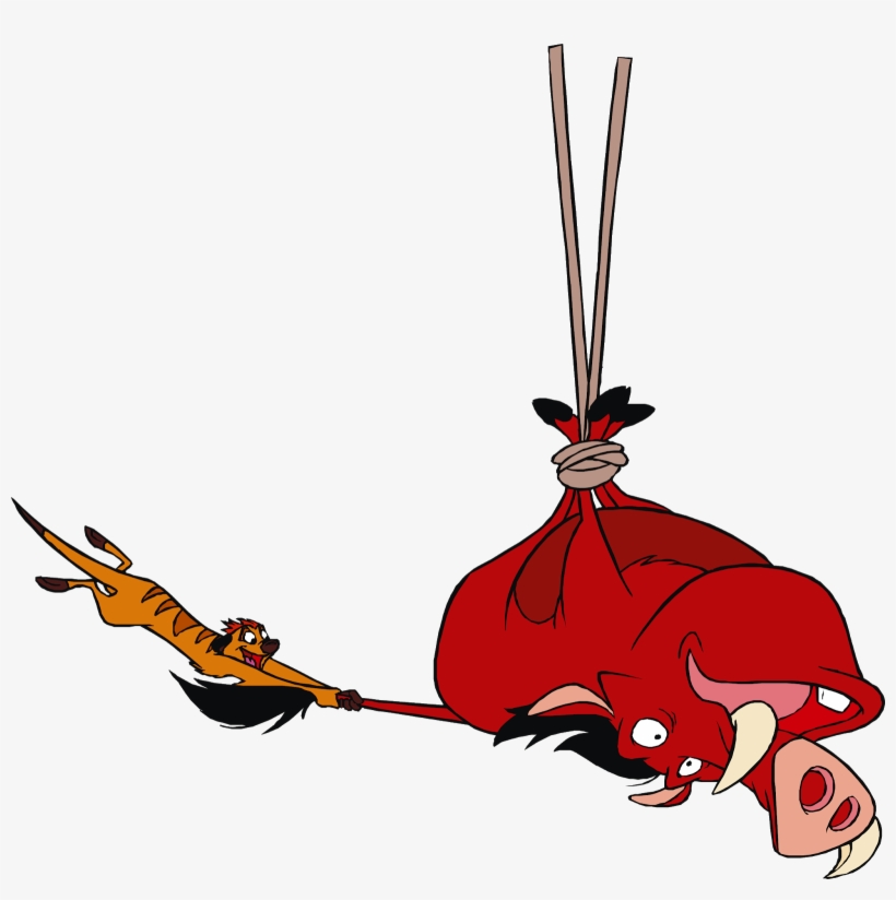 Timon And Pumbaa Cartoon Character, Timon And Pumbaa - Timon And Pumbaa, transparent png #8073943