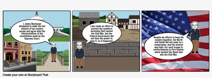 James Buchanan - Open Door Policy John Hay Comic, transparent png #8074099
