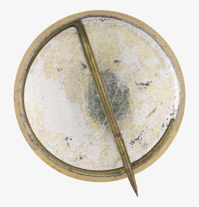 James Buchanan Button Back Political Button Museum - Brass, transparent png #8074317