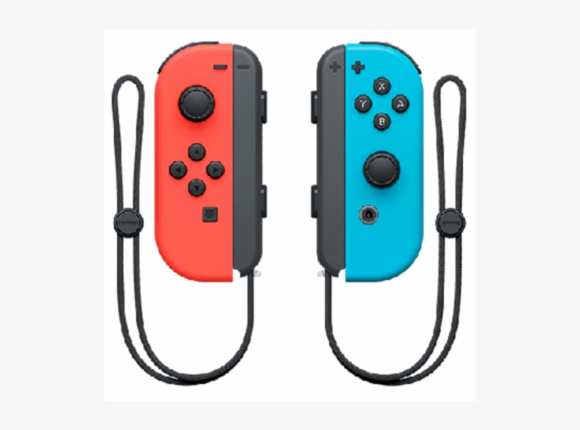 1-swoootch - Nintendo Switch Joy Cons Red And Blue, transparent png #8075027