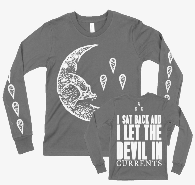 I Let The Devil In Long Sleeve Currents, transparent png #8075109