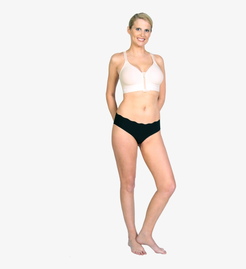 front zipper lace bra