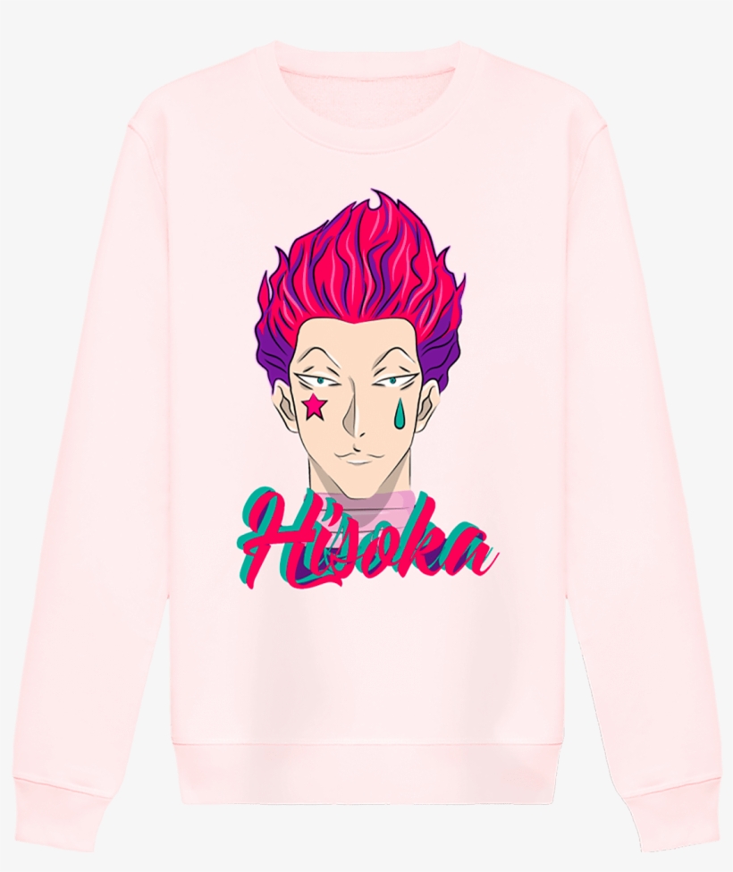 Pull Unisexe Rose Hisoka Morow D'hunter X Hunter Fait - Sweatshirt, transparent png #8075148