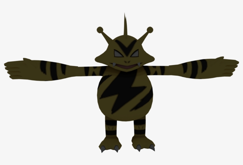7iumicl Electabuzz Pokemon Battle Revolution Free Transparent Png Download Pngkey