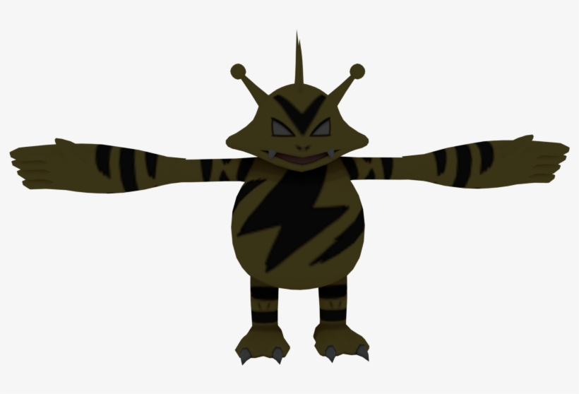 7iumicl ] - Electabuzz Pokemon Battle Revolution, transparent png #8075402