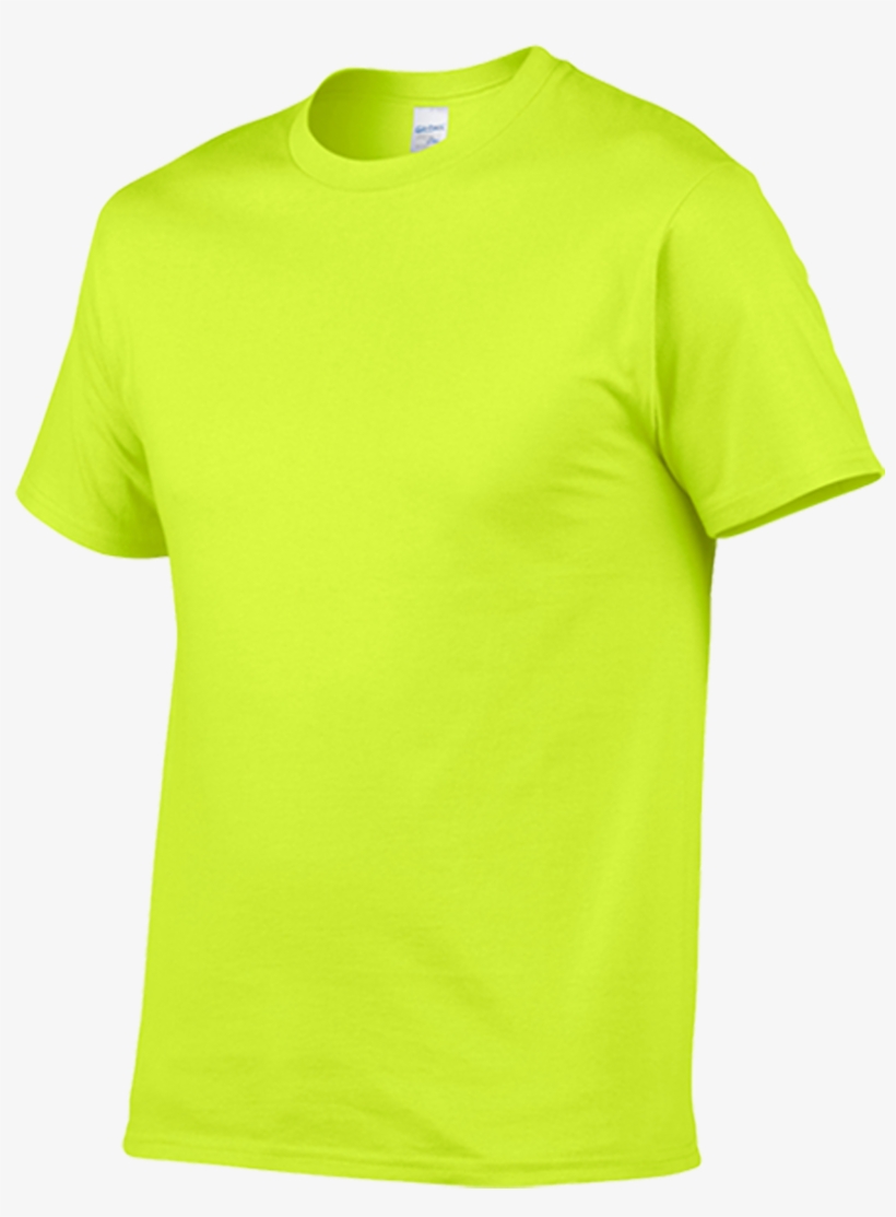 Safety Green 188c - Active Shirt, transparent png #8075775
