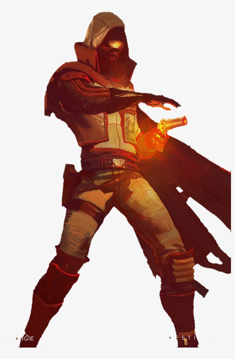 Archaron/hunter Wip - Pistolero Destiny, transparent png #8076220