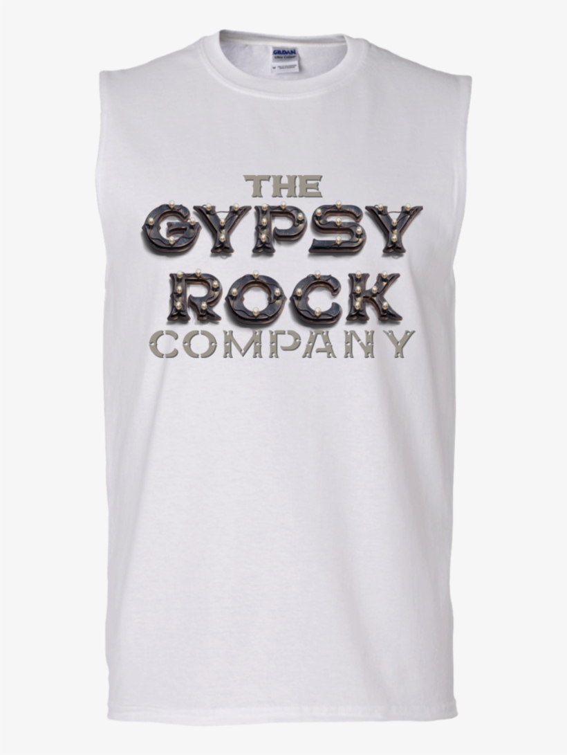 Gypsy Rock Big City Logo G270 Gildan Men's Ultra Cotton - Active Tank, transparent png #8076545