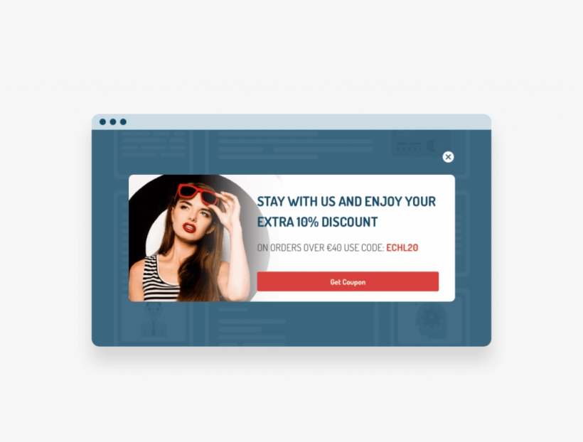 Exit Popup To Prevent Cart Abandonment To Only Display - Display Device, transparent png #8076884