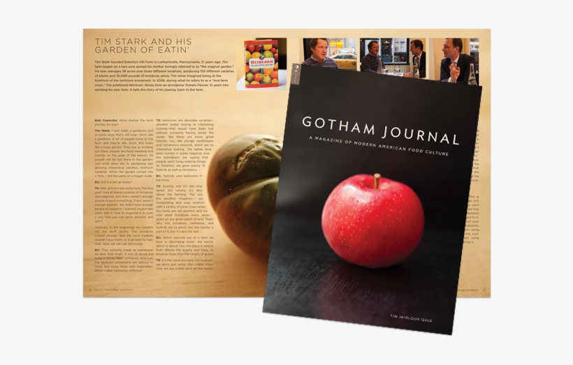 Gotham Journal The Heirloom Issue » Gotham Journal - Apple, transparent png #8076889