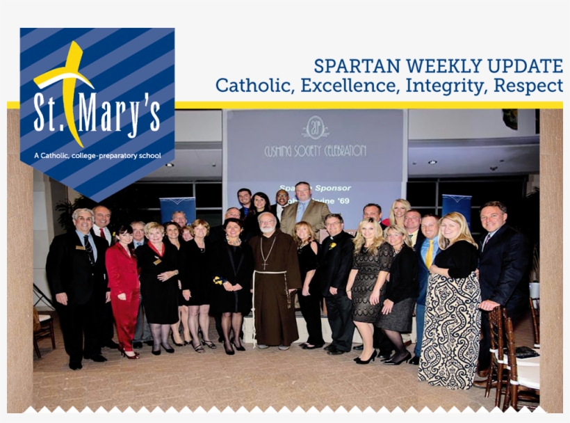 Mary's Honored Cardinal O'malley With The Cushing Society - St Mary's Lynn, transparent png #8077916