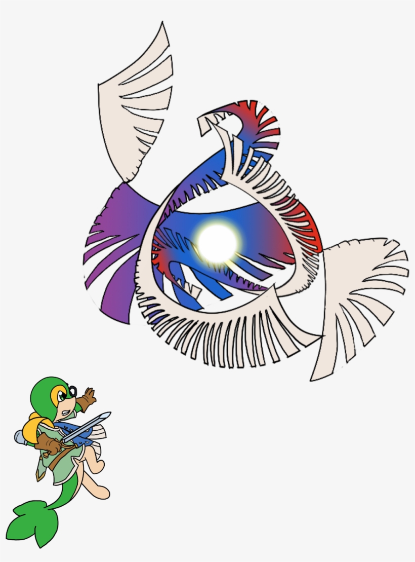 Finished World Of Light A While Ago, And Did The Final, transparent png #8077917