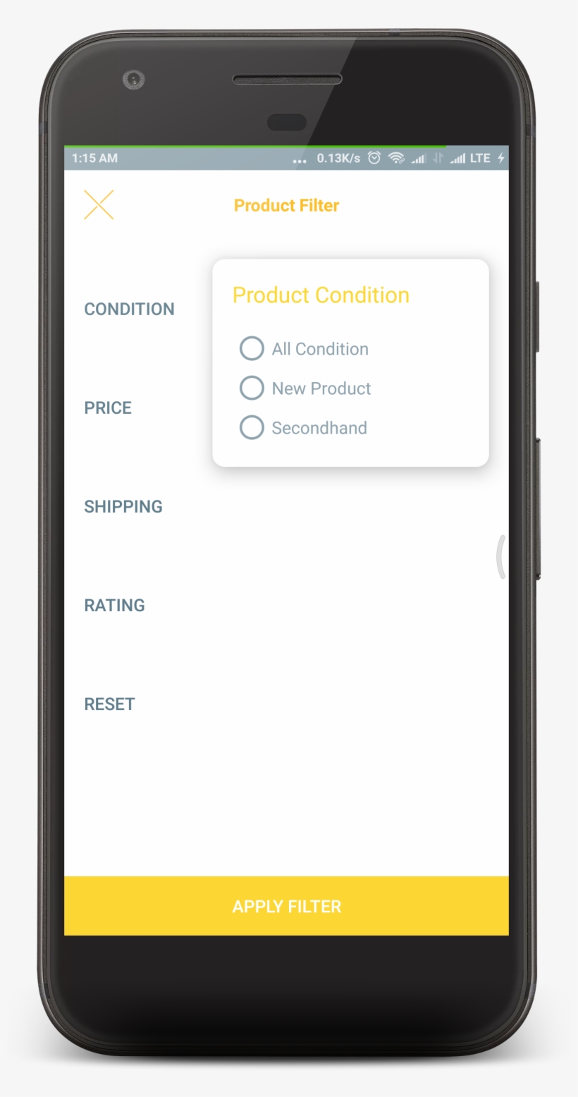 Ui Ux Eshop E-commerce Template - Ringtone, transparent png #8077948