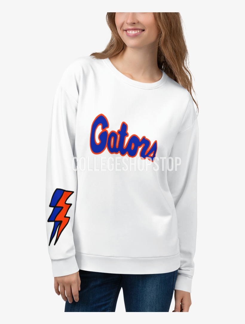 University Of Florida Sweatshirt - Sweatshirt, transparent png #8078208