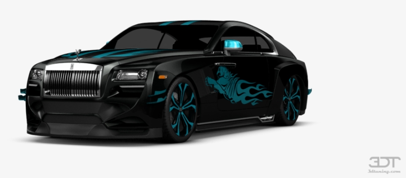 Rolls Royce Wraith Coupe 2014 Tuning - Black Rolls Royce Wraith Png, transparent png #8078398