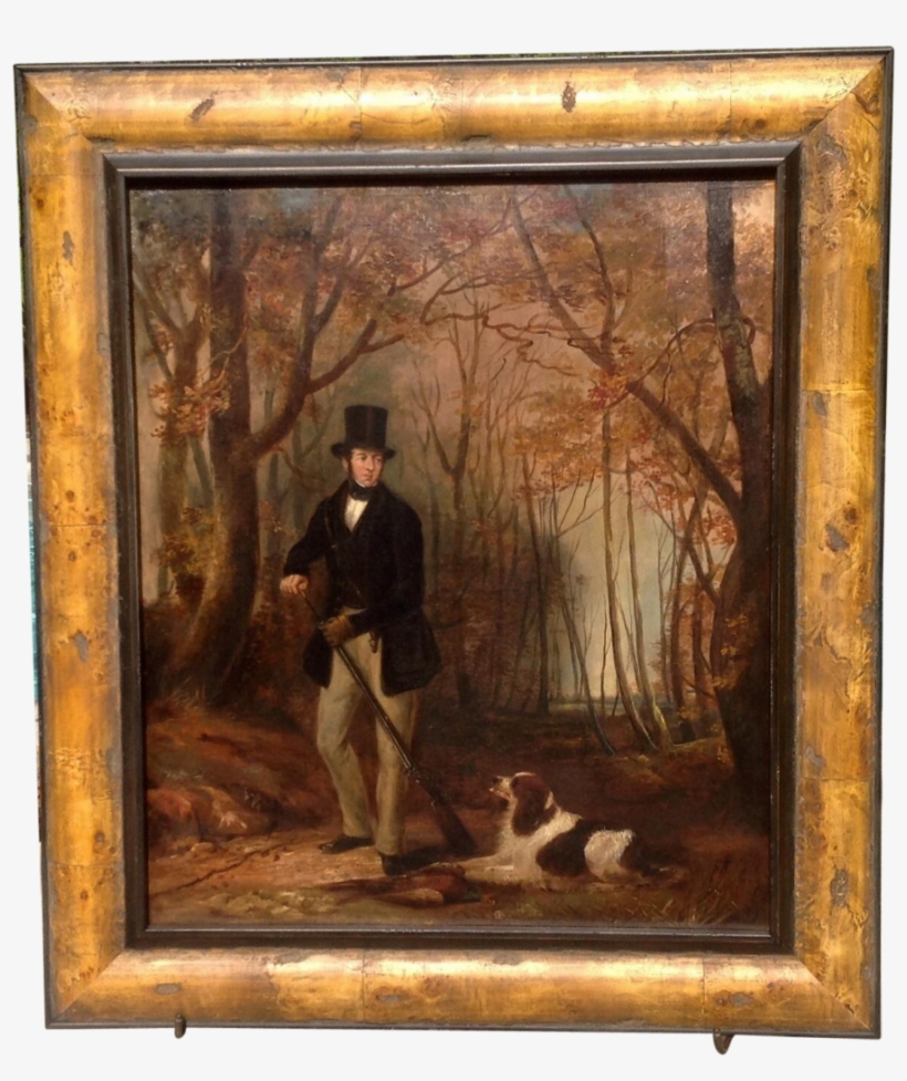 Early 19th Century British Oil - Picture Frame, transparent png #8078504