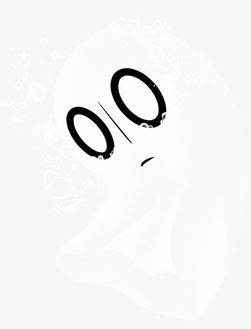 Tag - Napstablook - Illustration, transparent png #8078572
