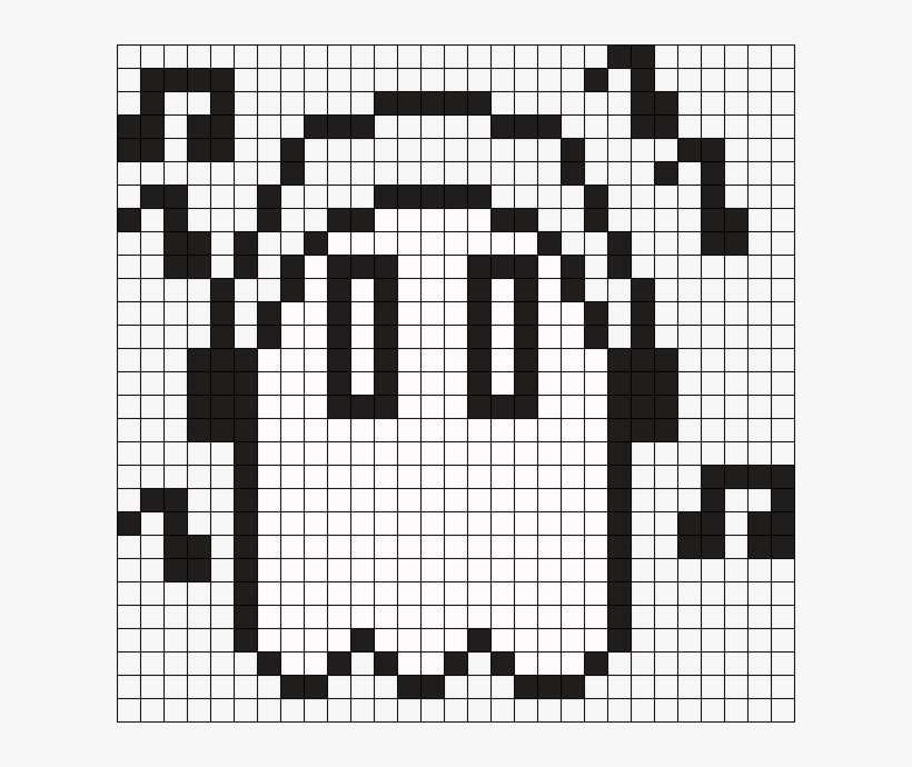 Napstablook - Undertale Pixel Art Napstablook, transparent png #8079081