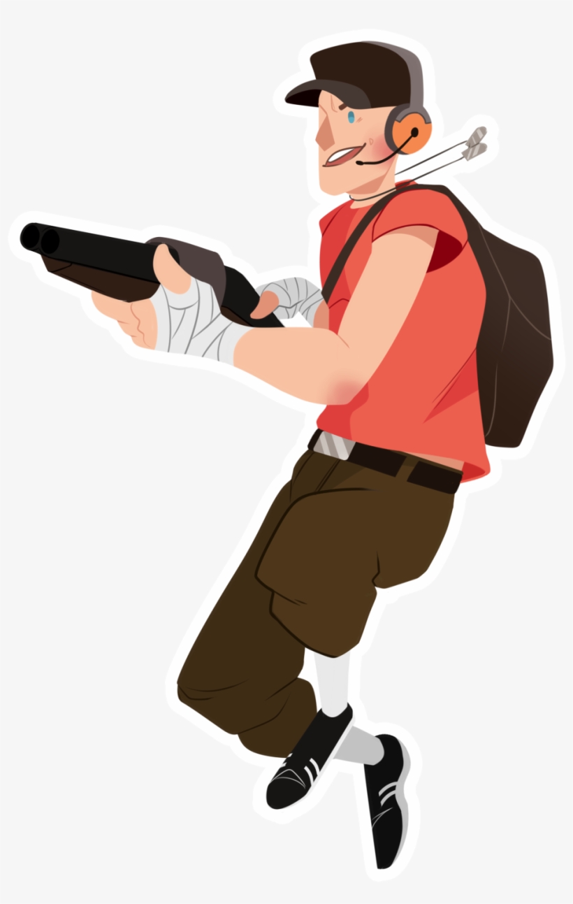 After Years I Played Tf2 Again Because Of Friend And - Revolver, transparent png #8079424