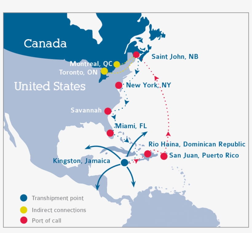 Port Saint John - Vector Maps Of America, transparent png #8079788