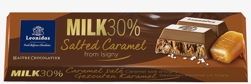 Batons Milk Chocolate Salted Caramel Pack (6 X 50g) - Ciocolata Cu Caramel Sarat, transparent png #8079914