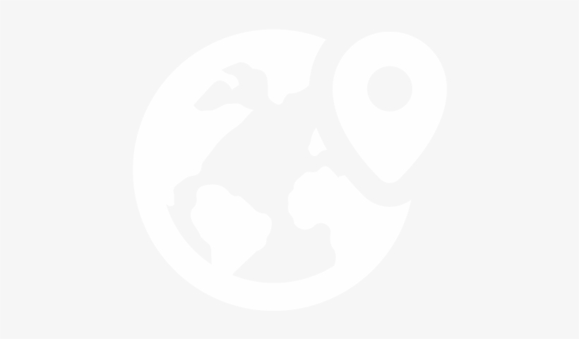 Icon Globe White - Johns Hopkins Logo White, transparent png #8079917