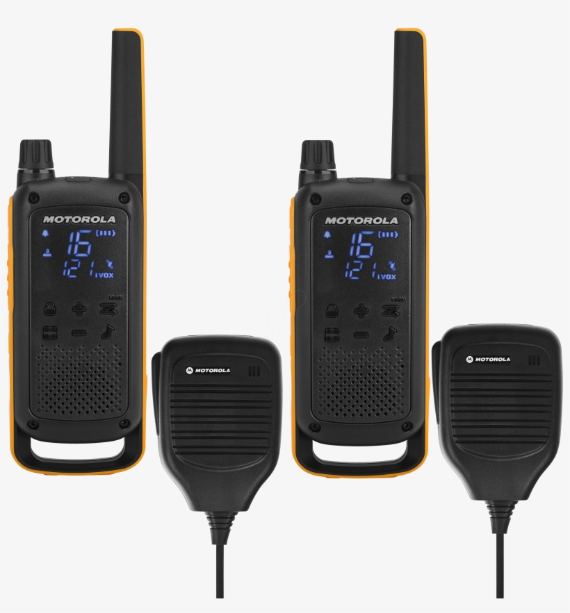 Walkie-talkie Set Of Two, Ipx4 Motorola - Motorola Funkgeräte, transparent png #8080064