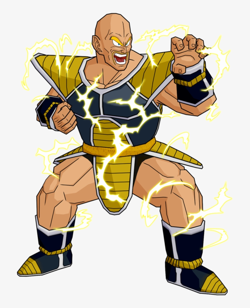 Nappa As A Super Saiyan - Dragon Ball Z Nappa Ssj, transparent png #8080342