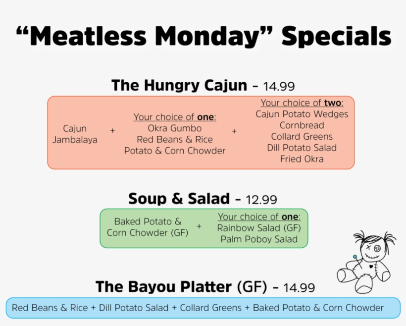 Meatless Monday Combo Sign - Save Our Wildlife, transparent png #8080762