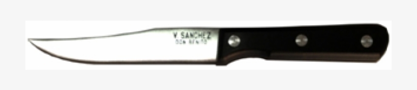 Cuchillo De Mesa De Mango Polietileno - Hunting Knife, transparent png #8081087