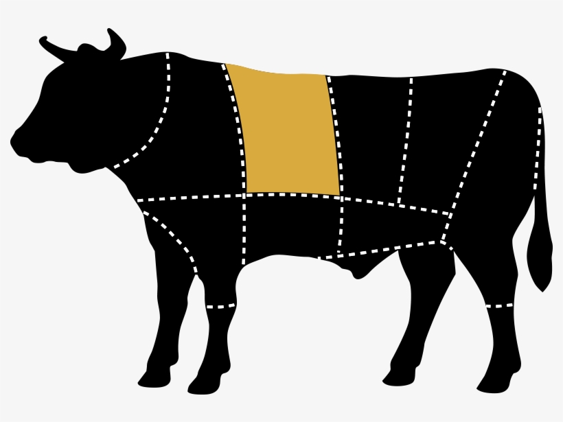 The Fully-frenched Rib Bone Defines This Statement - Flank Steak, transparent png #8081129