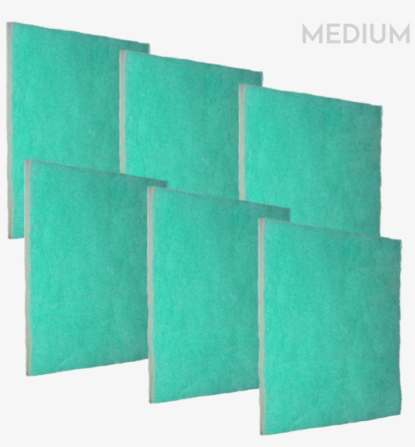 6 Pack Of Green Screen Air Filters Are Pre-cut To Size - Paper, transparent png #8081288