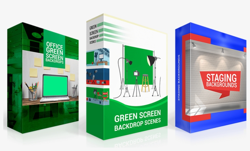 Green Screen Backdrop Scenes - Graphic Design, transparent png #8081606