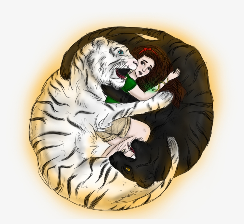 A Tale Of Two Tigers By Thesearchingeyes, transparent png #8081817