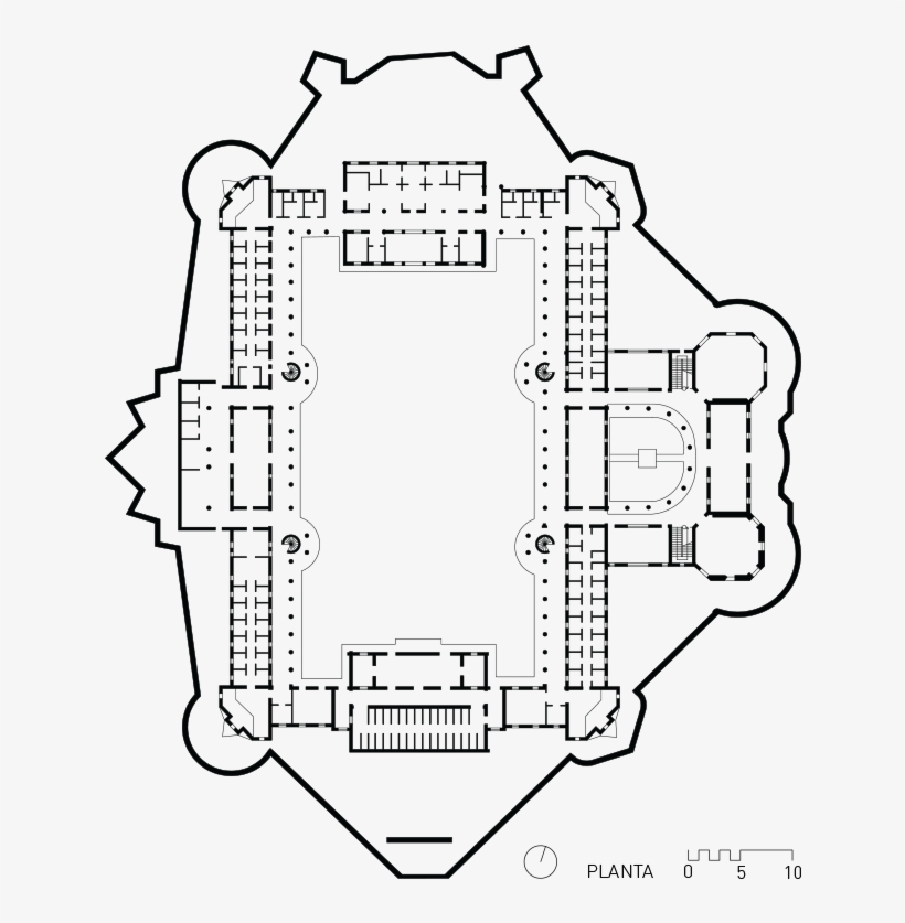 Museo Histórico Militar Planos De Planta - Diagram, transparent png #8082946