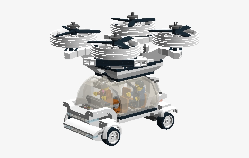 Flying Car - Robot, transparent png #8083575