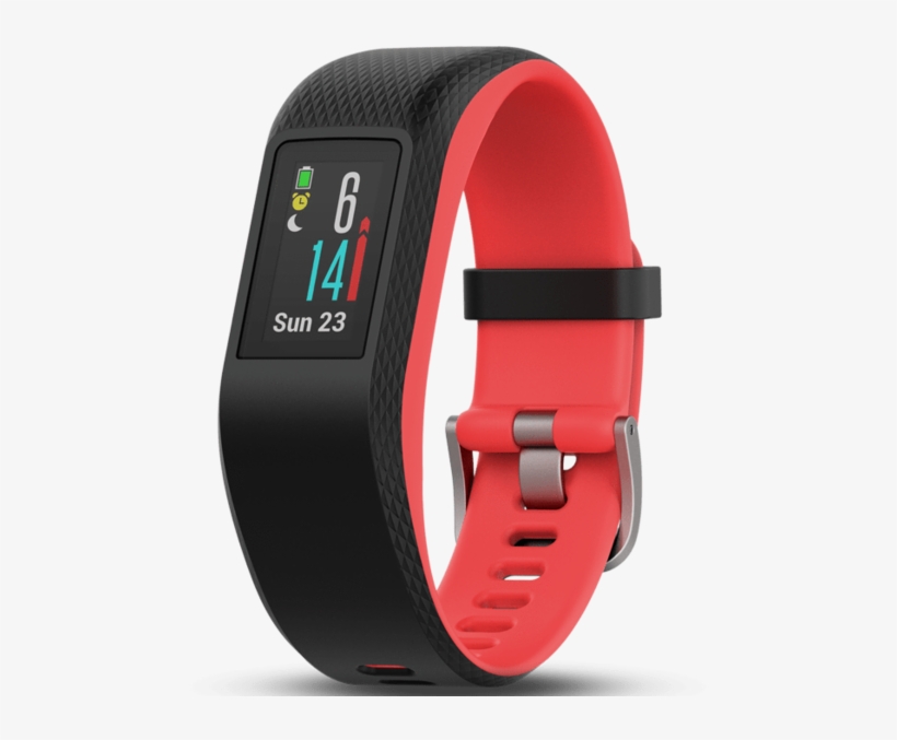 Garmin Activity Monitors Fuchsia / Small/medium Garmin - Vivosport Fuchsia, transparent png #8083851