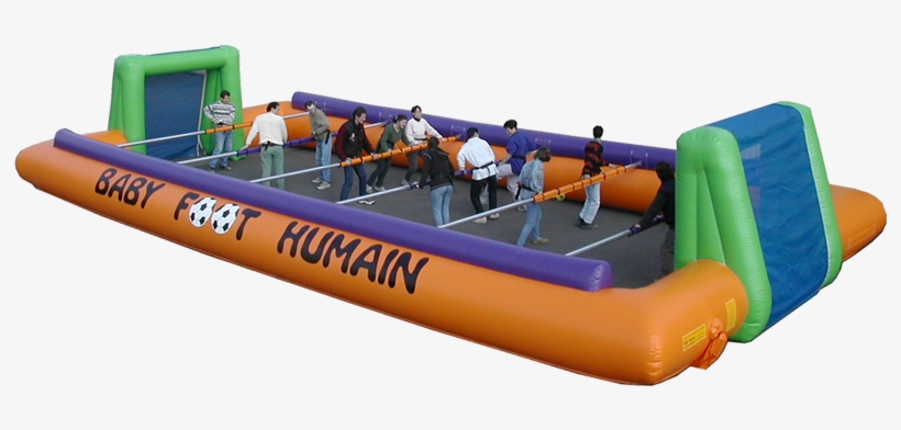 Baby-foot Humain - Châteaux Gonflables - Baby Foot Humain, transparent png #8084523