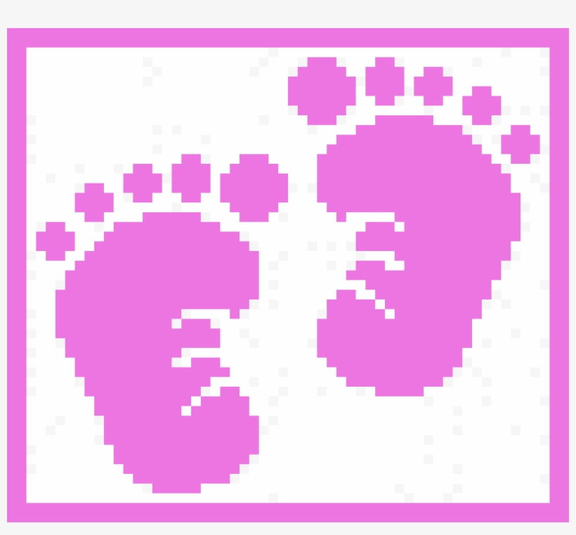Baby Foot - Pe Em Ponto Cruz, transparent png #8084724